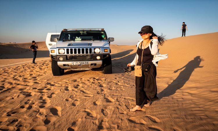 This is the Red Dune Desert Safari: